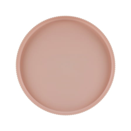 Mainstays Eco-Friendly Recycled Plastic Dinner Plate, Blush Pink, 10"