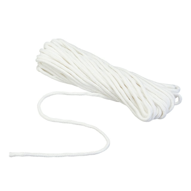 Mainstays Braided Polyester Clothesline, 50 feet, White