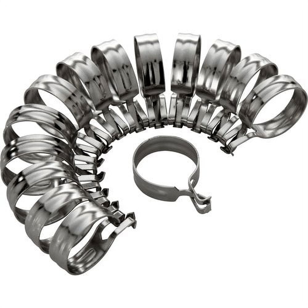 Mainstays Brand Metal Curtain Rod Clip Rings, Bronze Finish, 14 pk