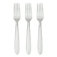 thumbnail image 1 of Mainstays Breck Stainless Steel Everyday Dinner Fork, 3 Piece Set, Silver, 1 of 10