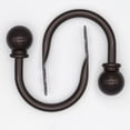 thumbnail image 1 of Mainstays Bronze Ball Curtain Rod Holdbacks (2 Count), 1 of 7