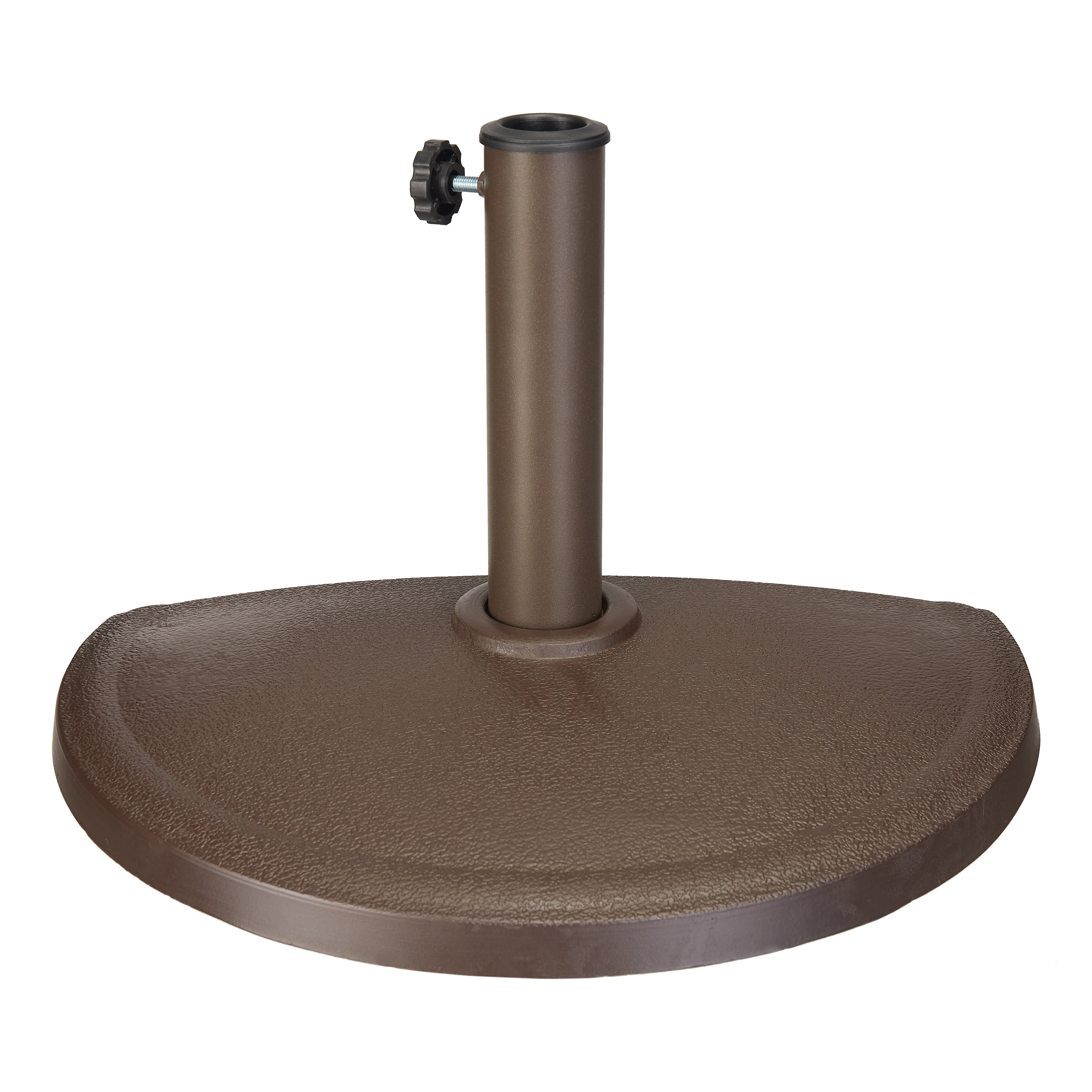 Mainstays Bronze Halfround Outdoor Umbrella Base