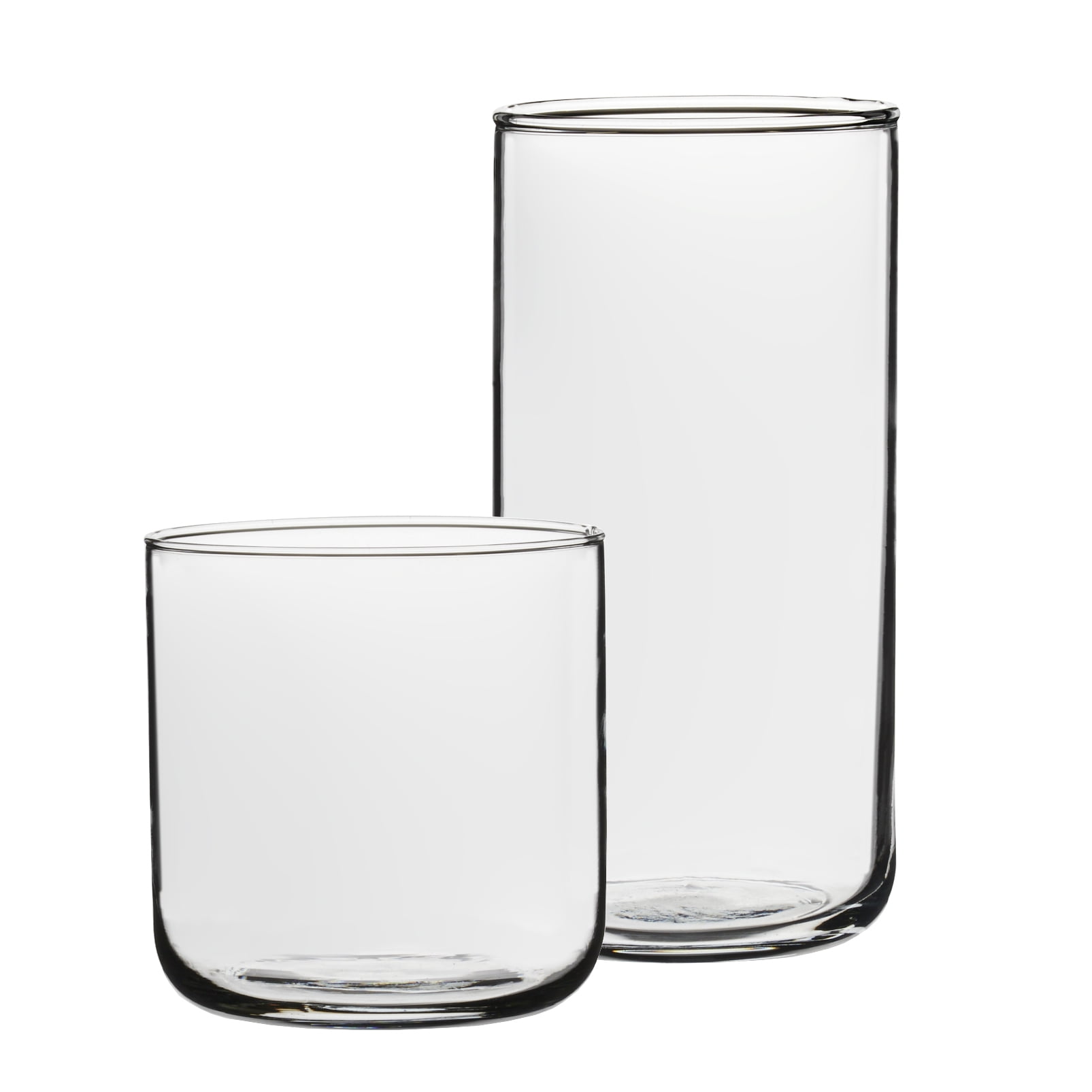 Mainstays Brooks Drinking Glasses, 12.5 Ounce & 18 Ounce, Set of 8
