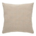 thumbnail image 1 of Mainstays 18" x 18" Brown Houndstooth Woven Decorative Pillow, 1 of 6