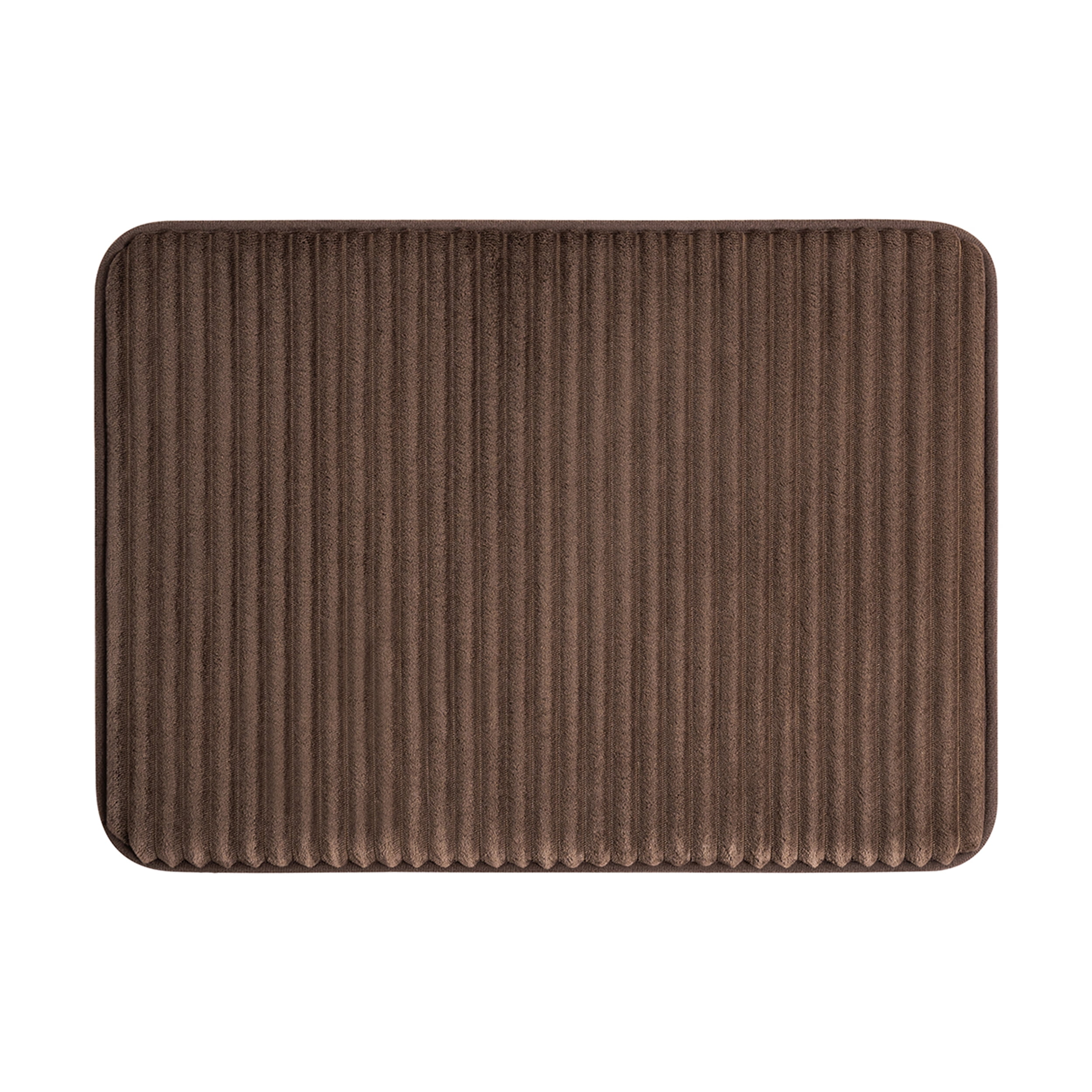Mainstays Brown Performance Foam 17x 24 Bath Rug