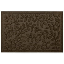 Mainstays Brown Rambling Vine Utility Polyester Outdoor Doormat, 24" x 36"