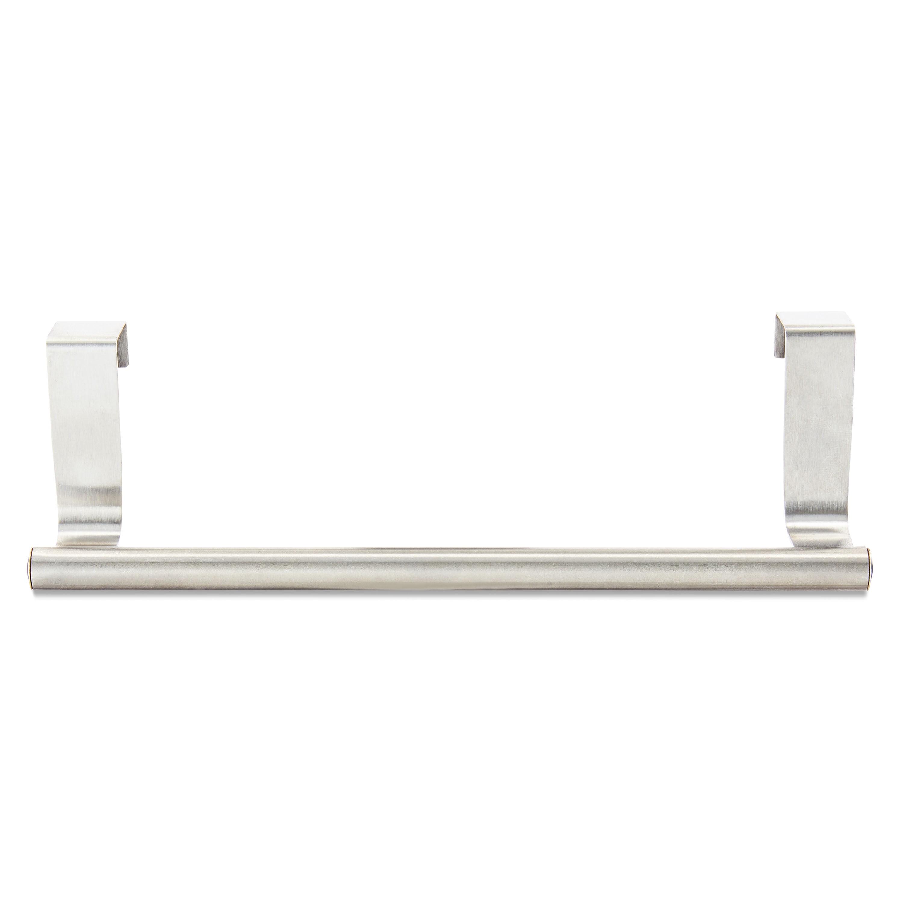 Mainstays Stainless Steel Over The Cabinet Towels Holder, 9 Inch, A Practical Choice for Towel Storage and Kitchen Organization