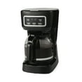thumbnail image 1 of Mainstays 12-Cup Black Programmable Drip Coffee Maker, 1 of 12