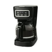 Mainstays 12-Cup Black Programmable Drip Coffee Maker