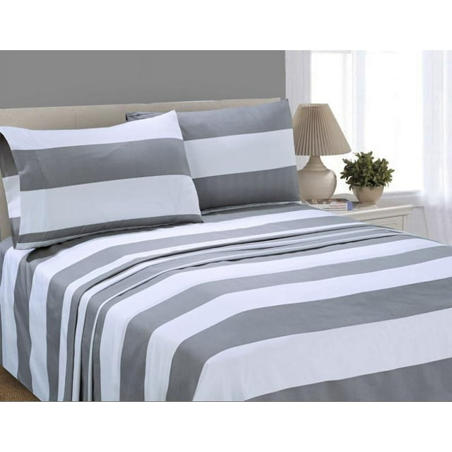 Mainstays Cabana Style Microfiber Sheet Set