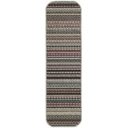 Mainstays Carnival Stripe Polypropylene Assorted Multi Colors Indoor Area Rug, 20" x 54"
