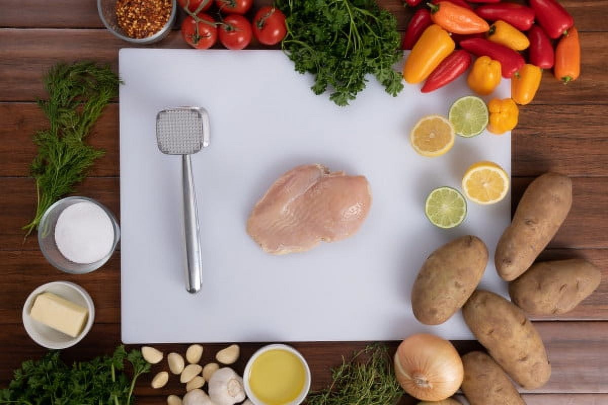 Mainstays Cast Aluminum Smooth and Textured Double-Sided Meat Tenderizer, Silver - Walmart.com