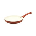 thumbnail image 1 of Mainstays Ceramic 10In Aluminum Nonstick Frypan Red Canyon, 1 of 8