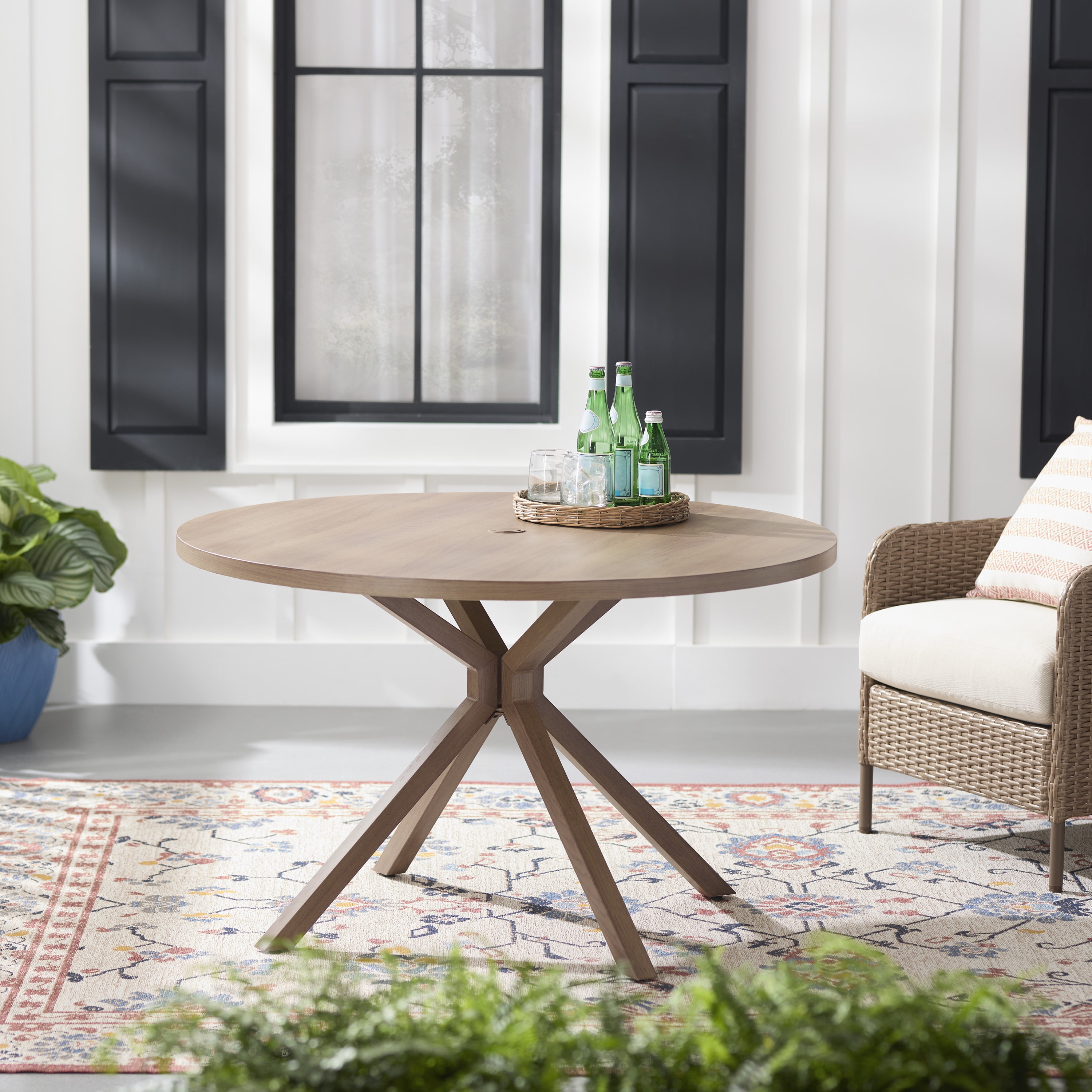 Walmart promo code:  Mainstays Chelsea Outdoor Dining Table