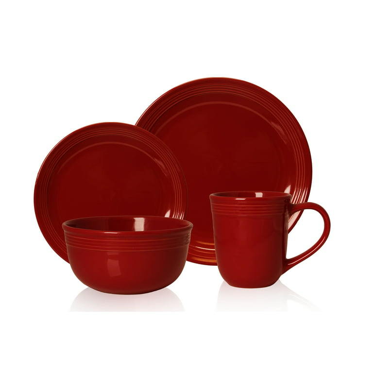 Red Kitchen Tea Cups 6 Pc Set - Holy Land Grocery