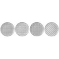 thumbnail image 1 of Mainstays Chiara 4 Piece Stoneware Round Gray Dinner Plates, 1 of 7
