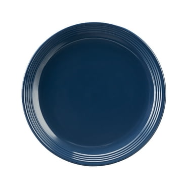 Mainstays Chiara Stoneware Round Navy Salad Plate