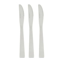 Mainstays Chiazza Stainless Steel 9" Adult Dinner Knife, Set of 3
