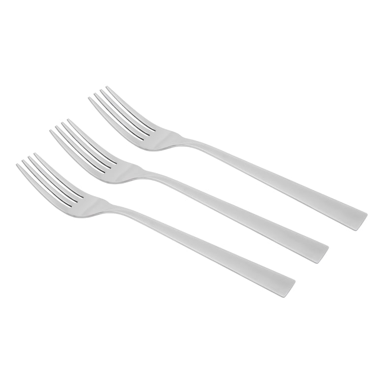 Mainstays Chiazza Stainless Steel Everyday Dinner Fork, 3 Piece
