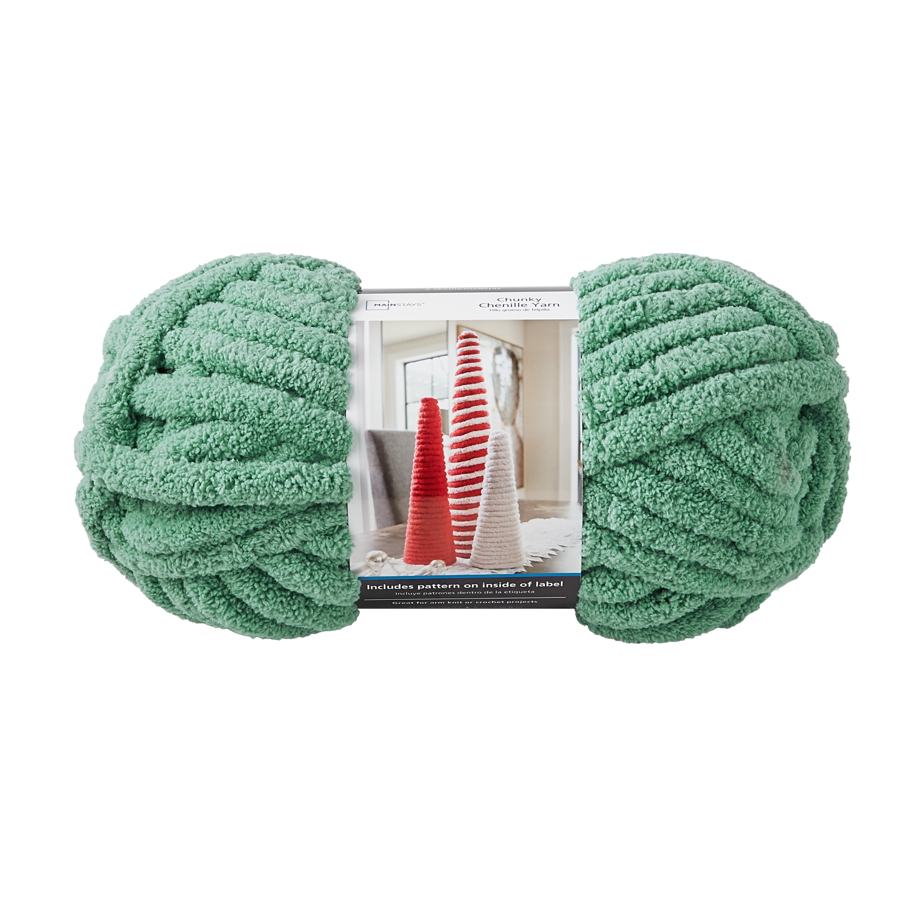 Sage Green Chunky Merino Yarn for Knitting Crochet Fibre Arts