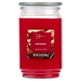 Mainstays Cinnamon Scented SingleWick Large Glass Jar Candle, 20 oz