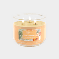 thumbnail image 1 of Mainstays 3-Wick Scented Glass Jar Candle, Citrus Champagne, 11.5oz., 1 of 9