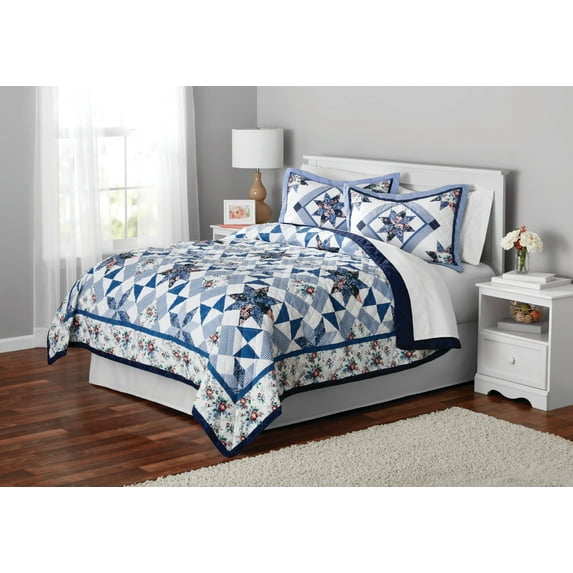 Mainstays Classic Claires Rose Patterned Bedding