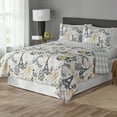 thumbnail image 1 of Mainstays Classic Paris White Polyester Quilt, Full/Queen, Reversible, 1 of 7