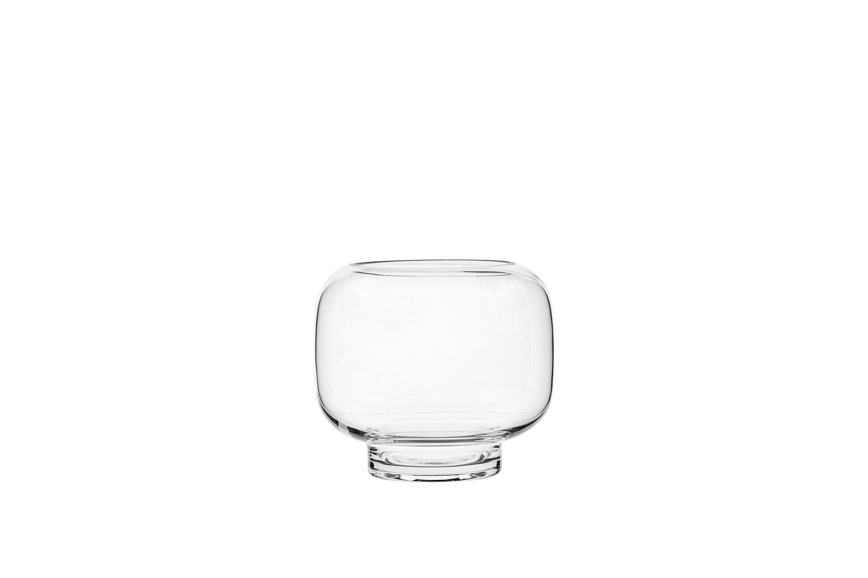 Mainstays 6.5" Clear Glass Hurricane Home Pillar Candle Holder Medium