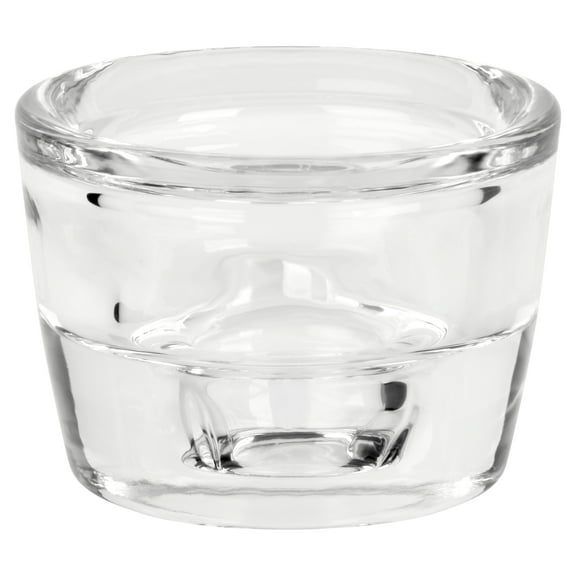 Mainstays Clear Glass Tealight and Taper Candleholder, 2"