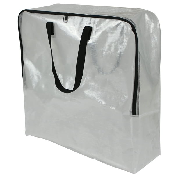 Mainstays Clear 24 Gallon Heavy Duty Slim Storage and Moving Bag