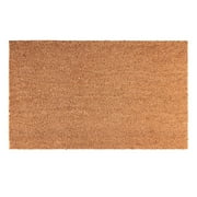 Mainstays Indoor and Outdoor Plain Coir Doormat, 18 x 30 - 1 Piece
