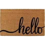 Mainstays Coir Hello Doormat 18x30
