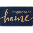 thumbnail image 1 of Mainstays Coir Navy Good To Be Home Doormat 18"x30", 1 of 5