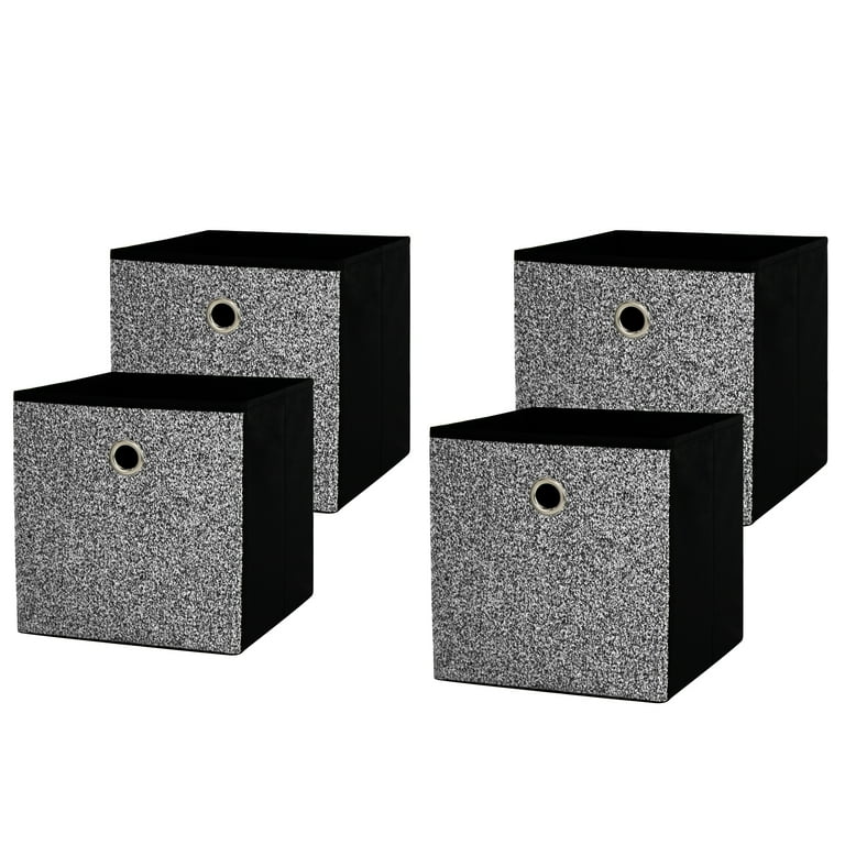 Mainstays Collapsible Fabric Cube Storage Bins (10.5