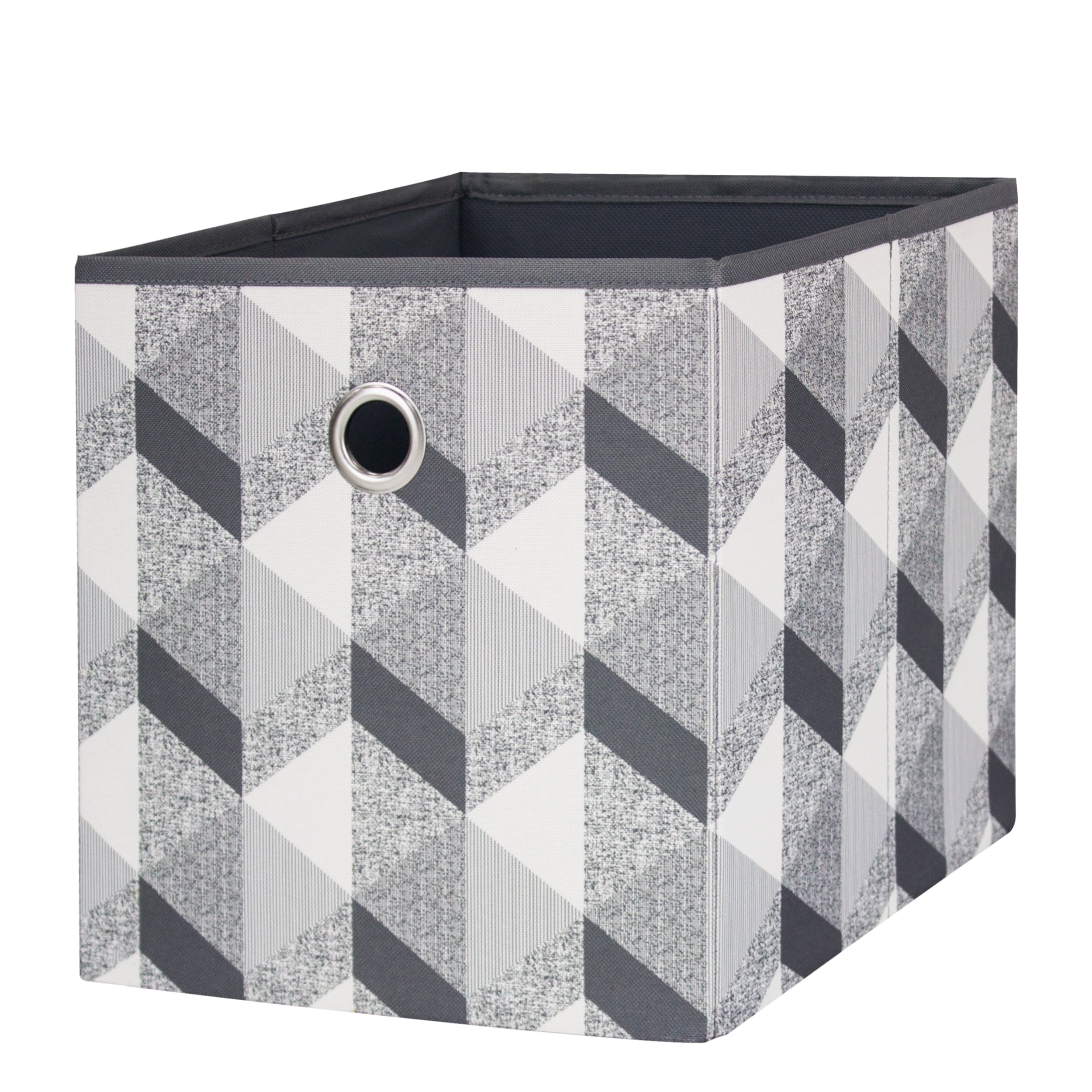 Mainstays Collapsible Fabric Cube Storage Bins (10.5" x 10.5"), 4 Pack