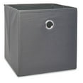 Mainstays Collapsible Fabric Cube Storage Bins (10.5" x 10.5"), 4 Pack