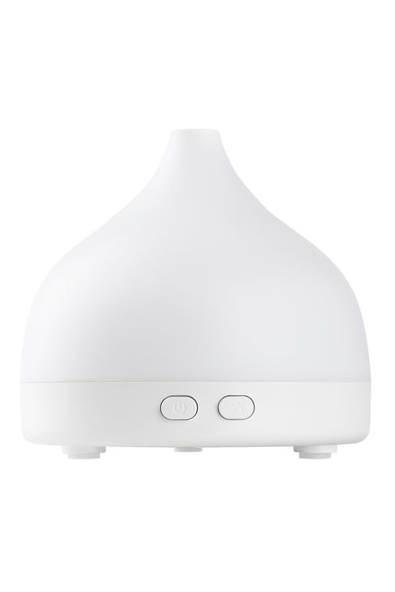 Teardrop Fan Oil Diffuser with Color-Changing LED Light