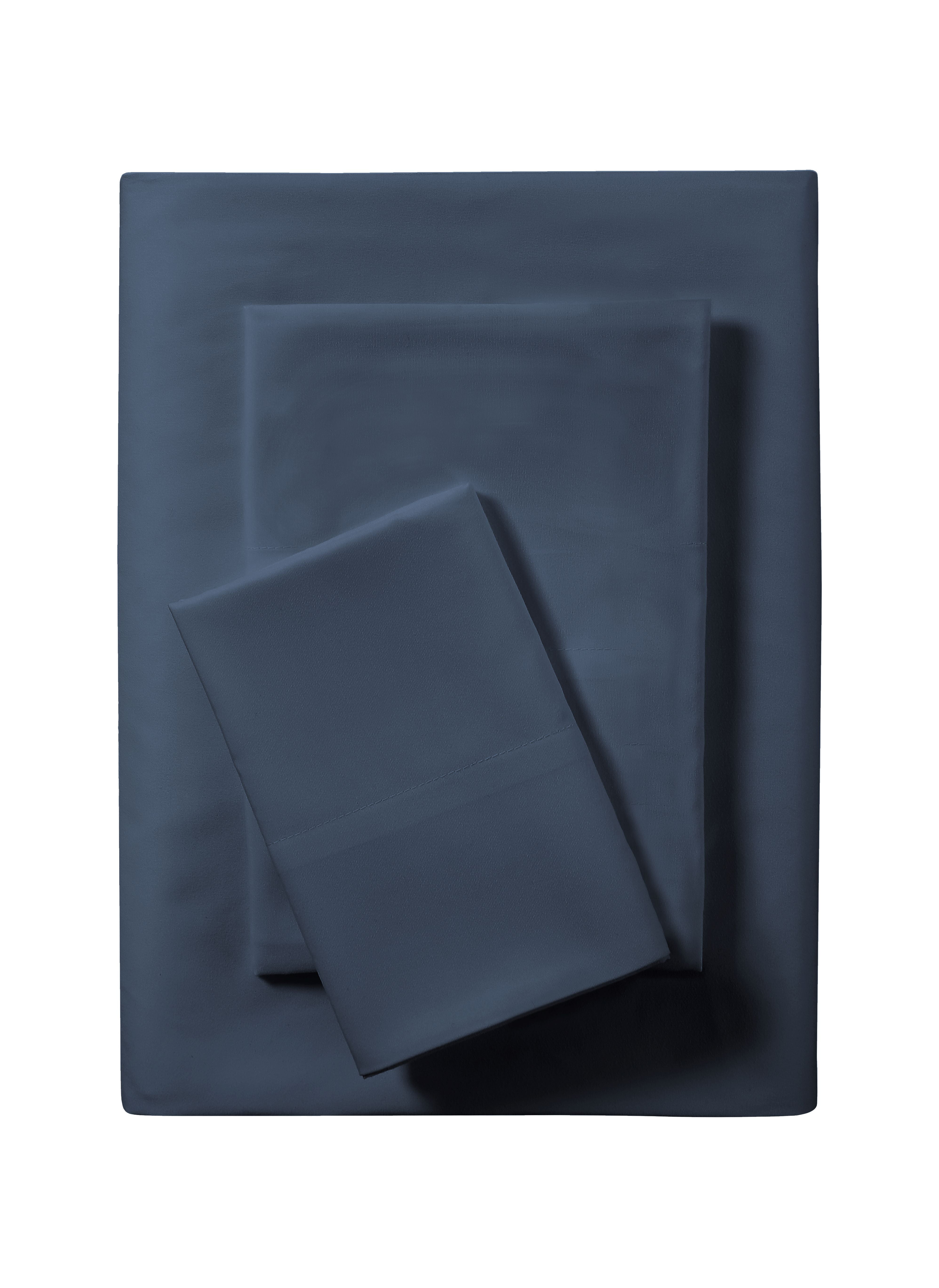 Mainstays Comfort Chill Microfiber Bed Sheet Set Twin, Washed