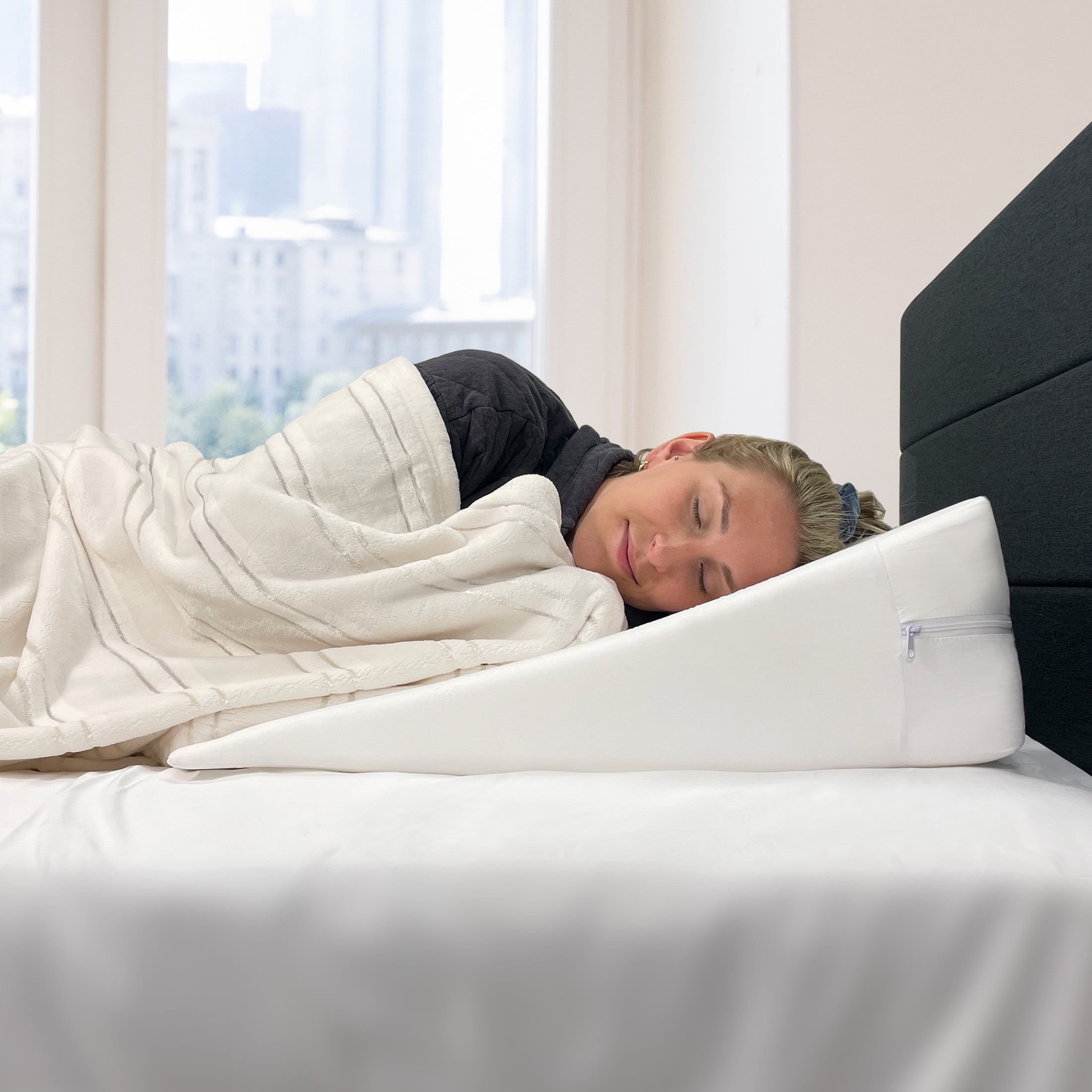 Mainstays foam bed wedge pillow hotsell