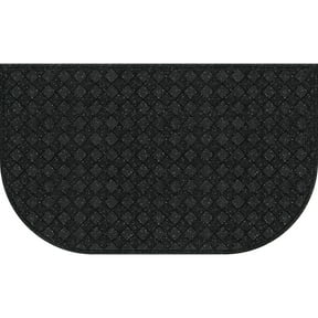 Mainstays Anti-Fatigue Comfort Mate D Shaped Kitchen Mat; Black, 18”x 30”