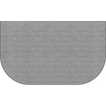 Mainstays Comfort Mate D Kitchen Mat; Gray, 1.5' x 2.5'