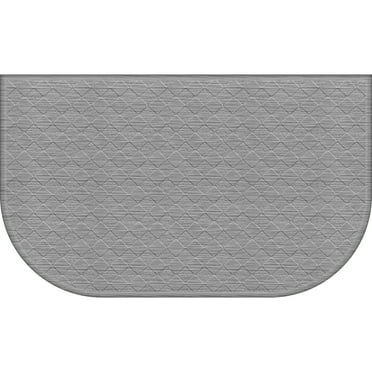 Mainstays Comfort Mate D Kitchen Mat; Gray, 1.5' x 2.5'