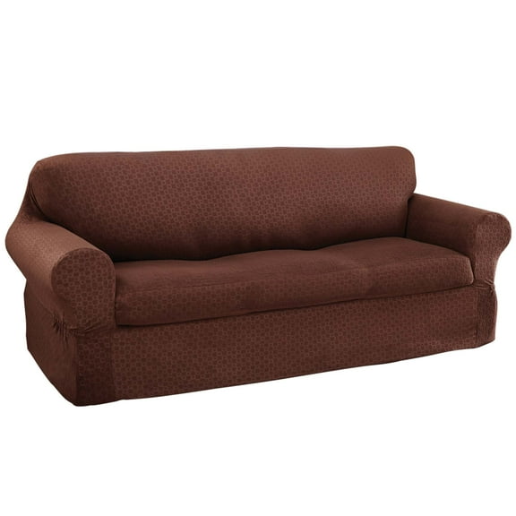 Mainstays Conrad 2-Piece Sofa Slipcover