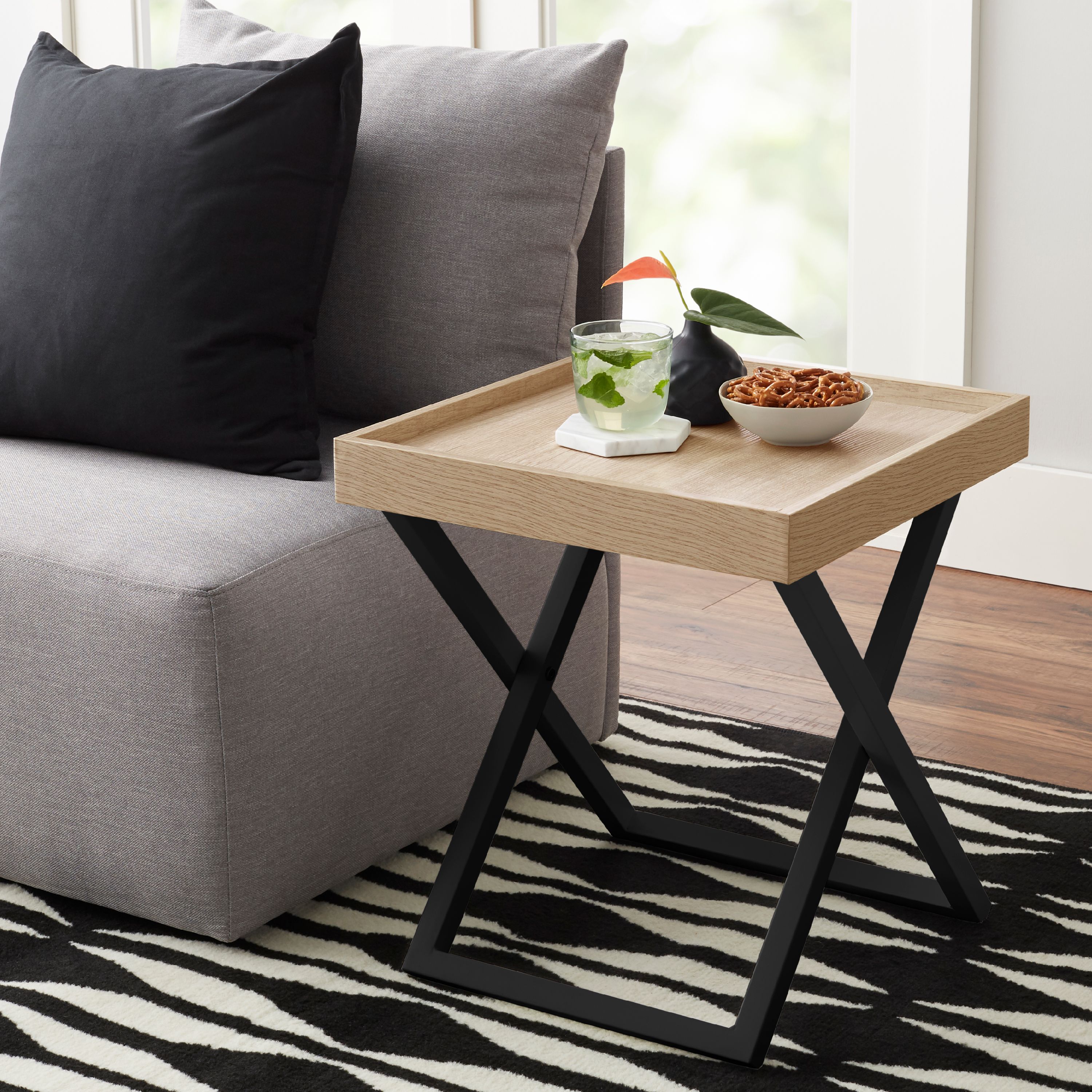 Mainstays Conrad Accent Table, Multiple Colors