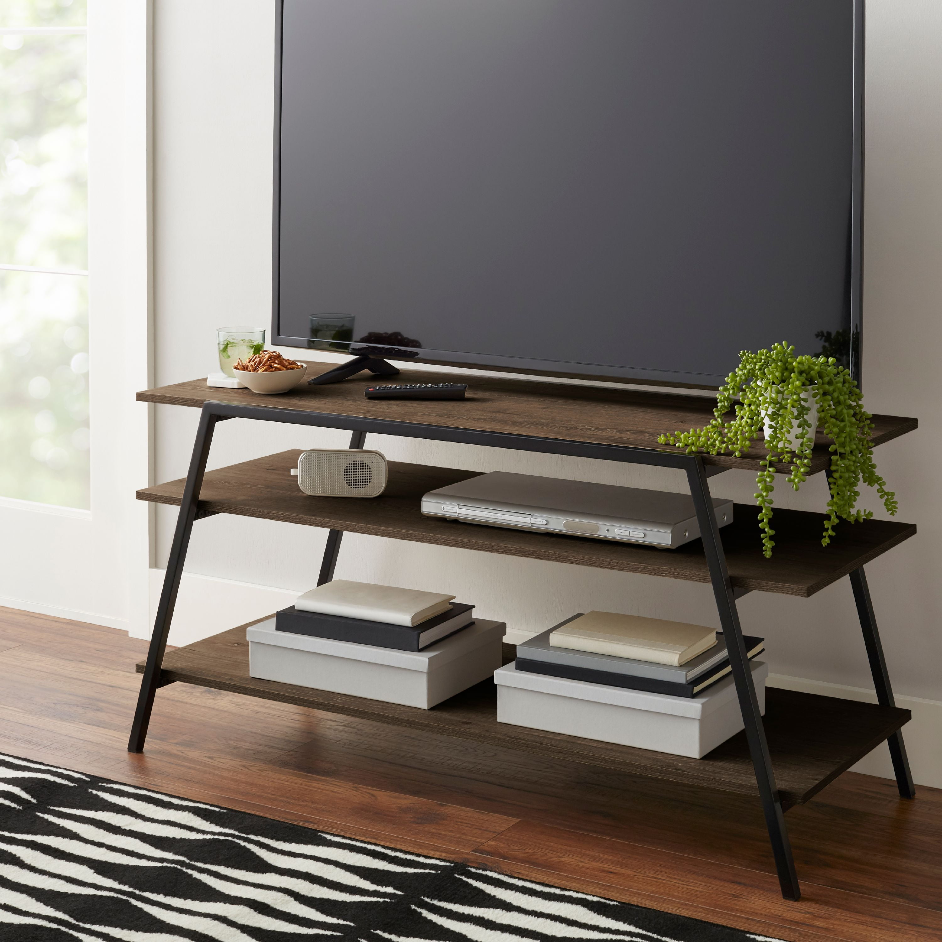 Mainstays Conrad TV Stand for TVs up to 55", Multiple Finishes