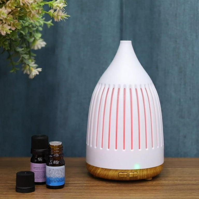 Mainstays Cool Mist Ultrasonic Aroma Cone Diffuser- White; Use With Your  Preferred Scented Oil