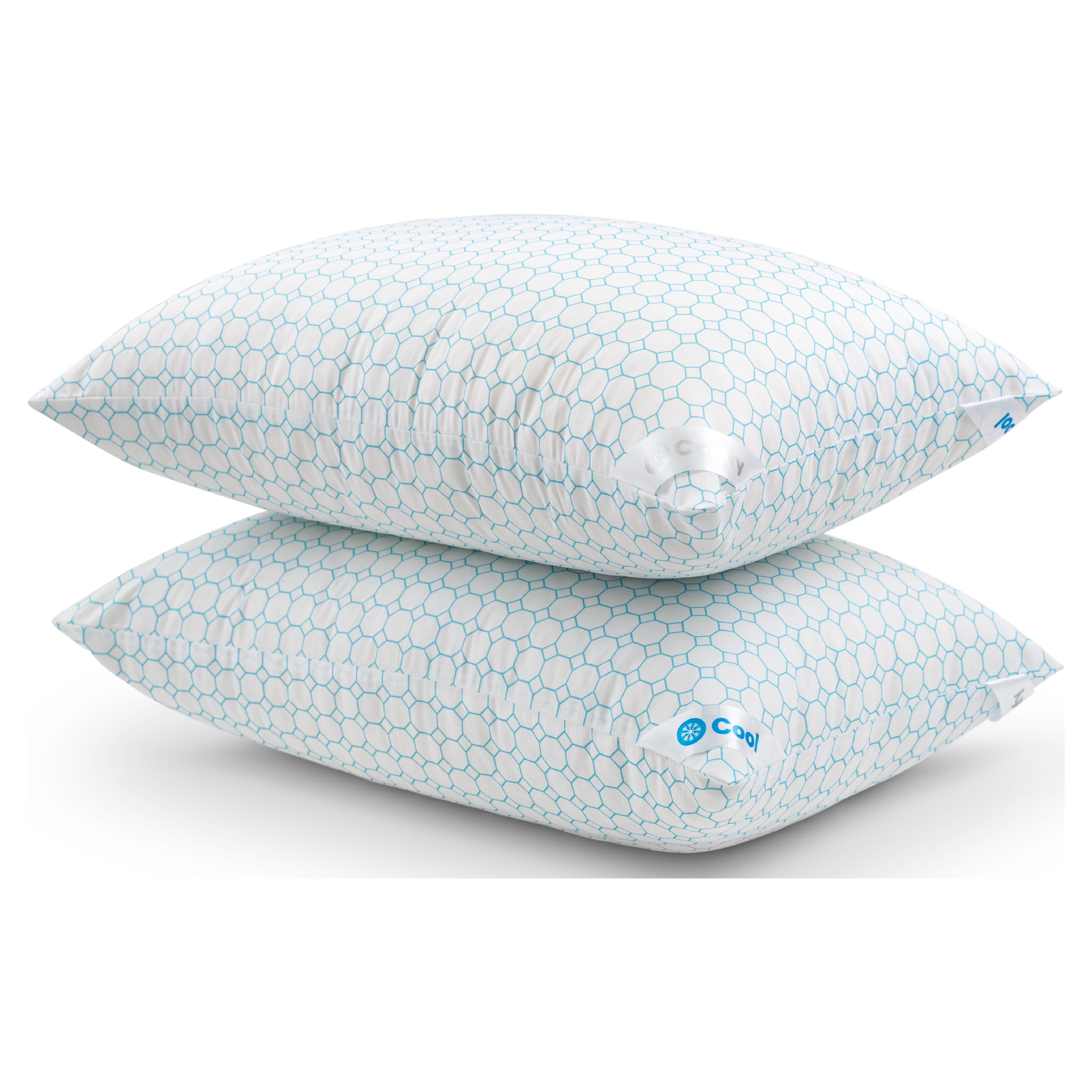 Comfort Complete Cool Soft Bed Pillow Set Of 2 3 4 Washable Standard/Queen  Size