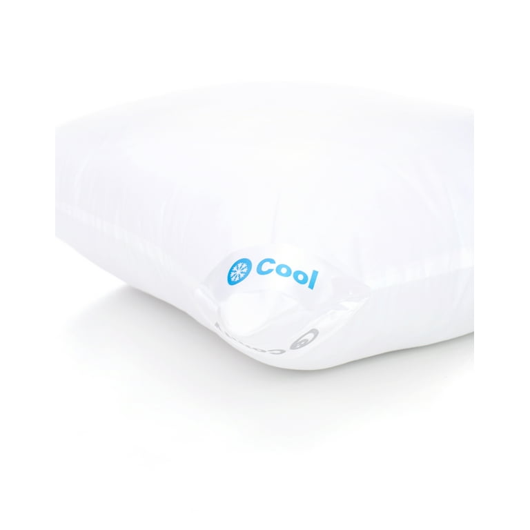 Mainstays Cooling Bed Pillow, Standard/Queen, 2 Pack