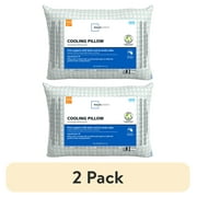(2 pack) Mainstays Cooling Bed Pillow, Standard/Queen